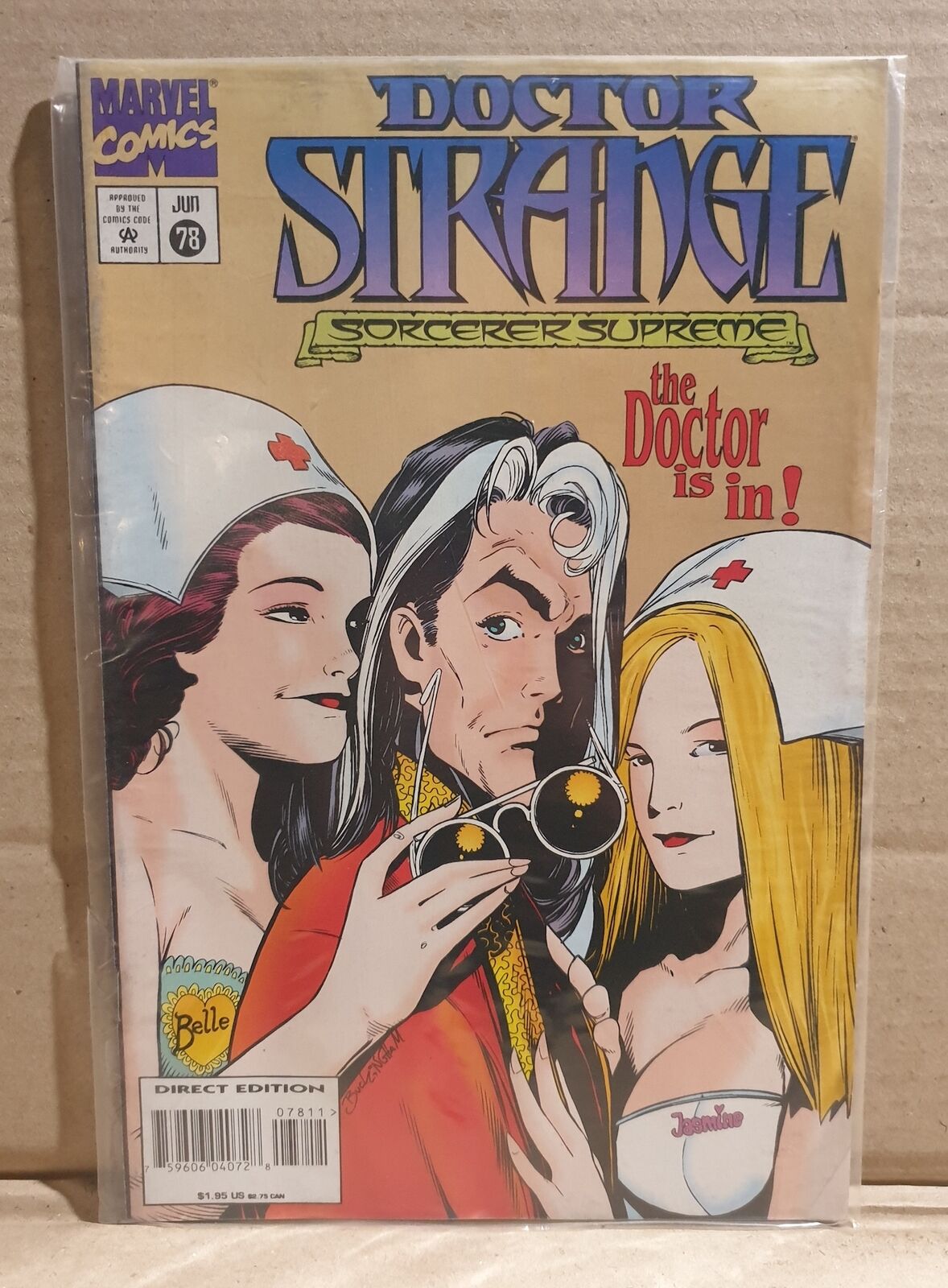 COMIC BOOK -1  MARVEL DOCTOR STRANGE #78