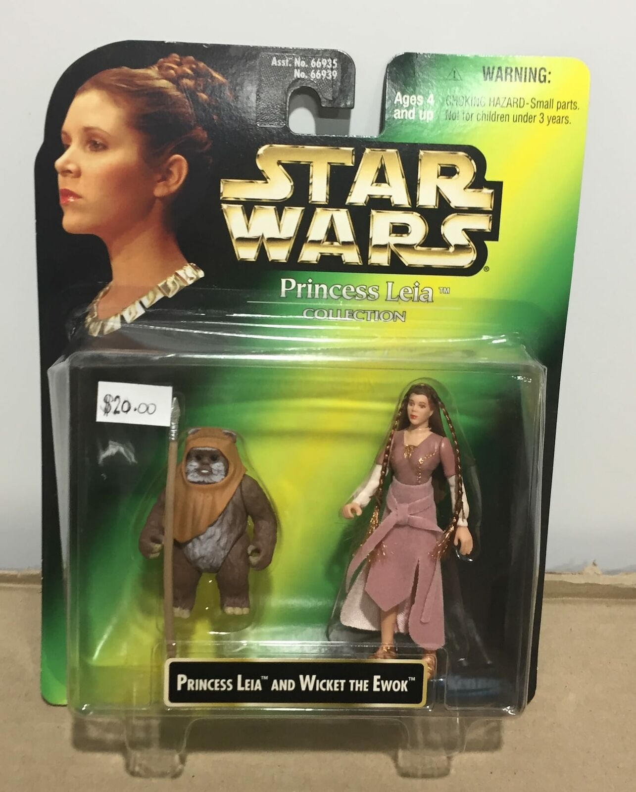 STAR WARS - KENNER - PRINCESS LEIA COLLECTION - PRINCESS LEIA & WICKET THE EWOK