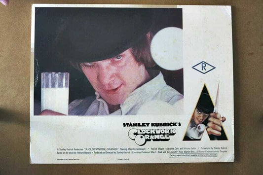 ORIGINAL LOBBY CARD - CLOCKWORK ORANGE (a) - 1971 - key card