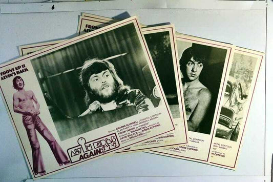 ORIGINAL LOBBY CARDS - ALVIN RIDES AGAIN - 1974 - Australian - set of 8