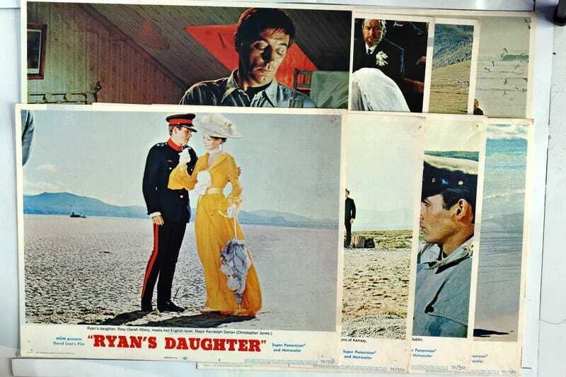 ORIGINAL LOBBY CARDS - RYAN'S DAUGHTER - 1970 - set of 8