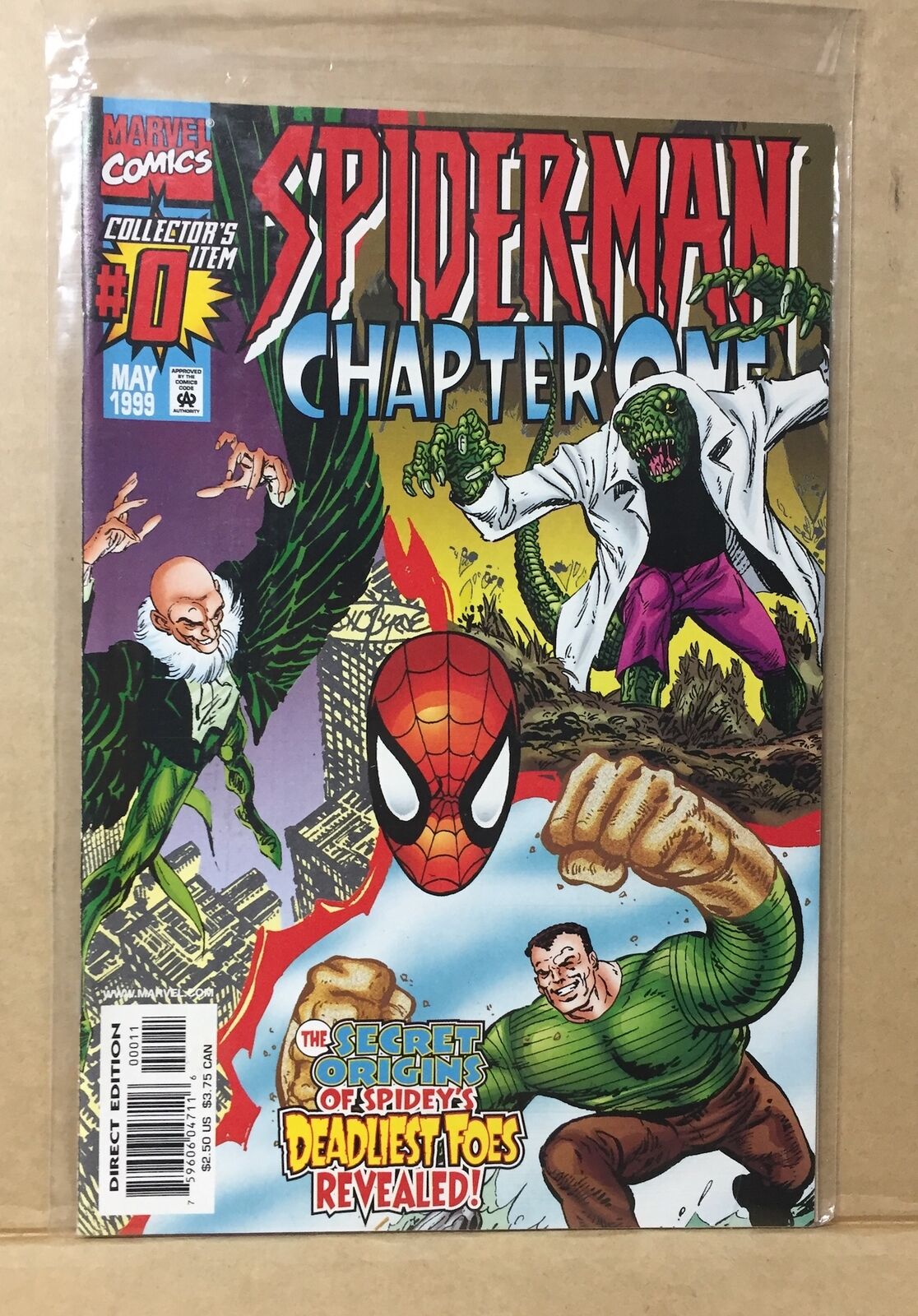 COMIC BOOK - SPIDER-MAN CHAPTER ONE #0 MAY 1999 MARVEL