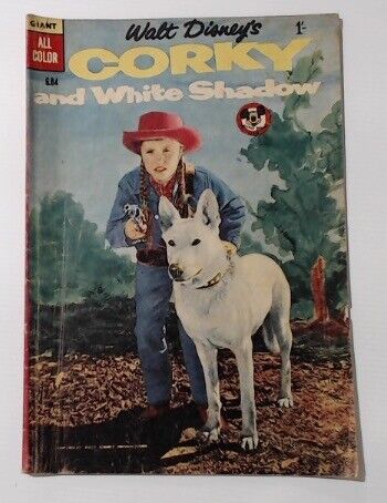 COMIC BOOK ~~ WALT DISNEY'S CORKY AND WHITE SHADOW G.84