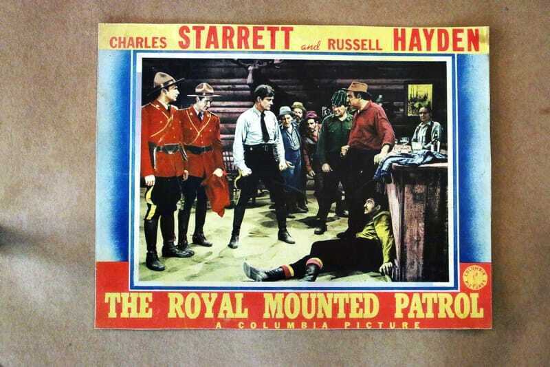 ORIGINAL LOBBY CARD - ROYAL MOUNTED PATROL - 1941 - title card