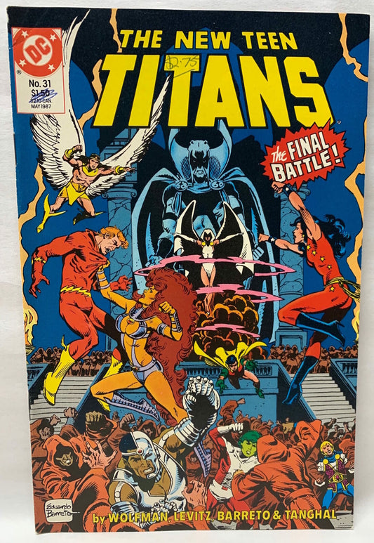 COMIC BOOK - THE NEW TEEN TITANS #31