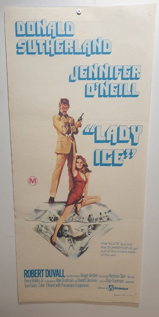 ORIGINAL DAYBILL MOVIE POSTER - LADY ICE