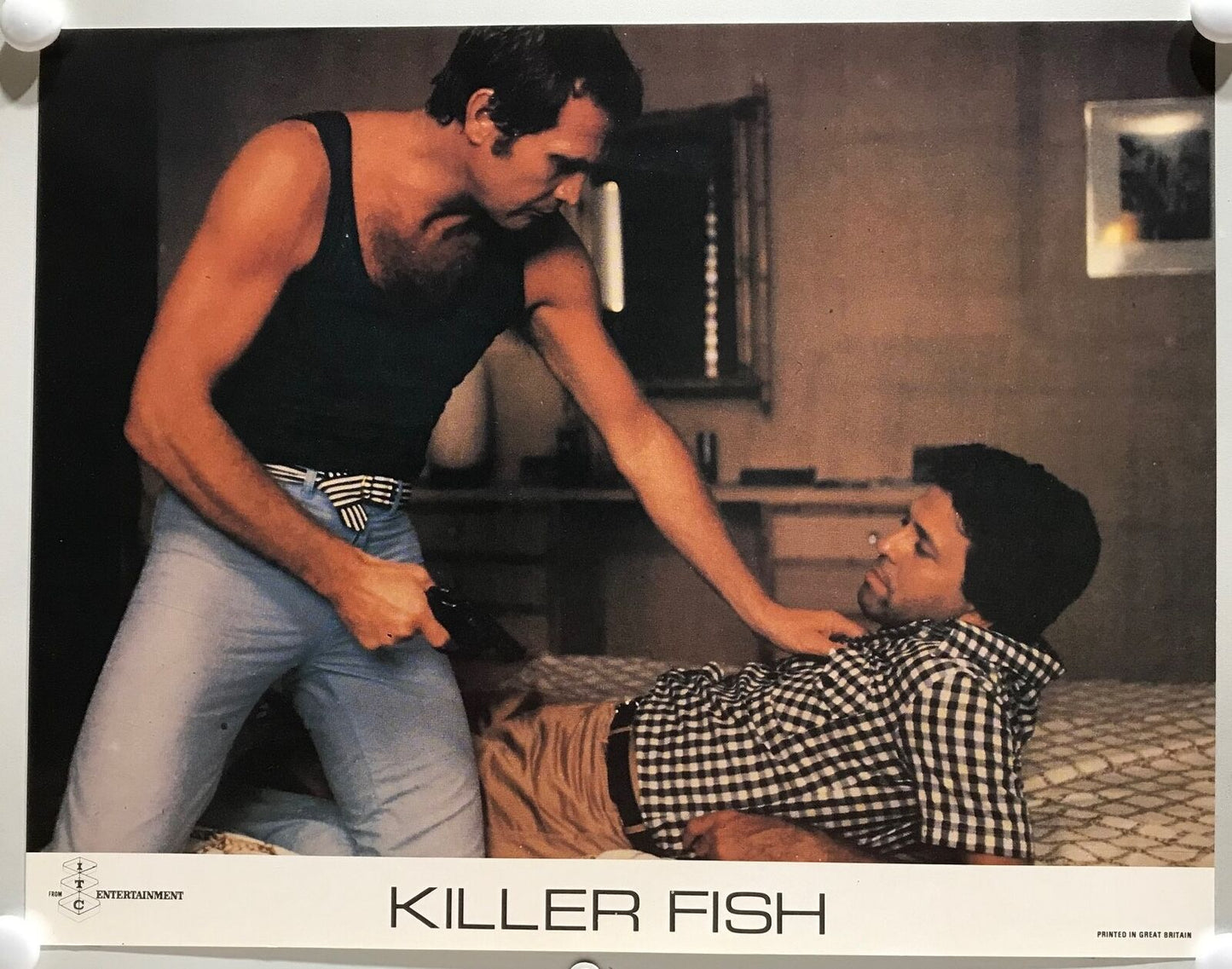 ORIGINAL LOBBY CARDS - KILLER FISH - 1979 - set of 8