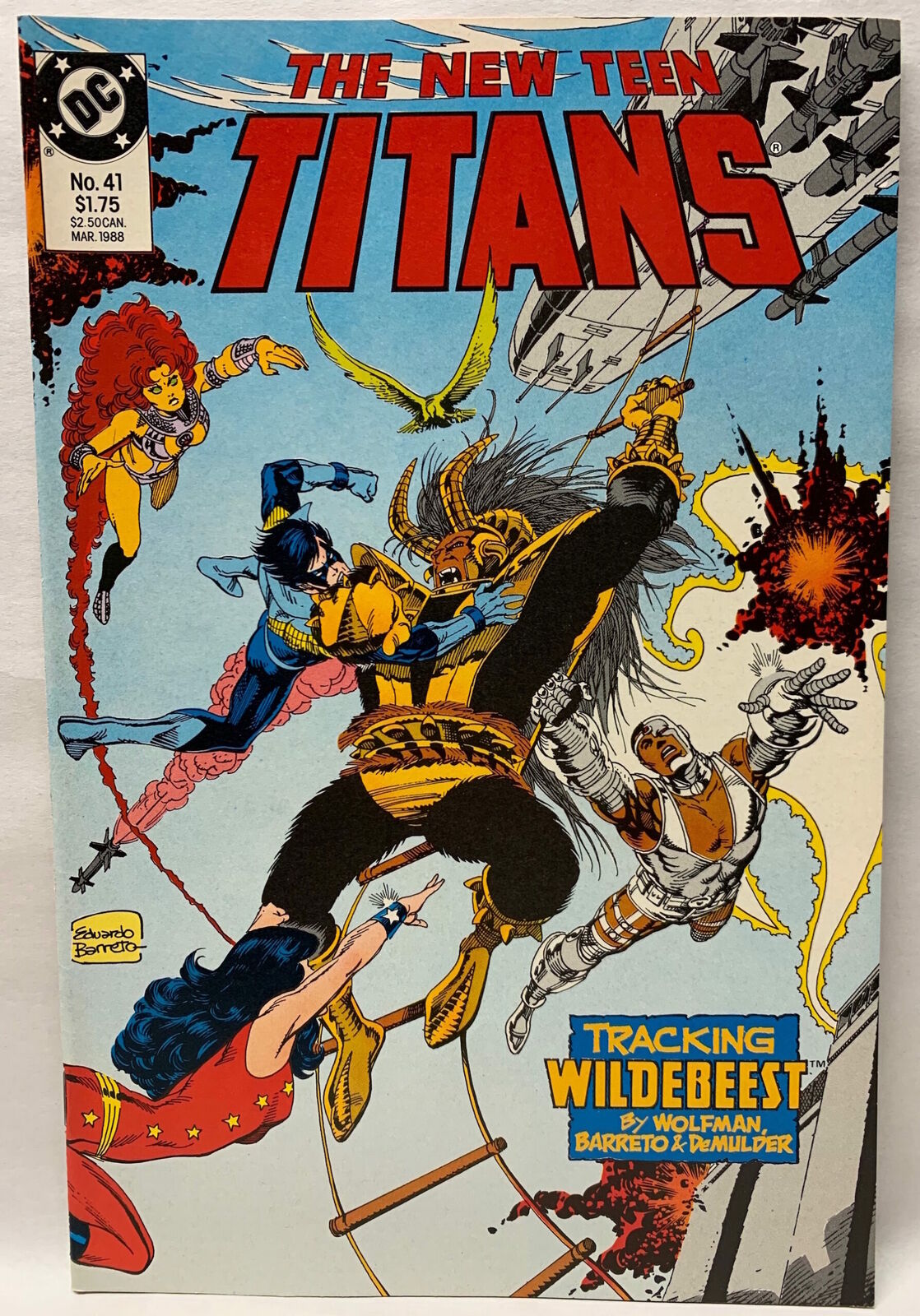 COMIC BOOK ~ THE NEW TEEN TITANS #41