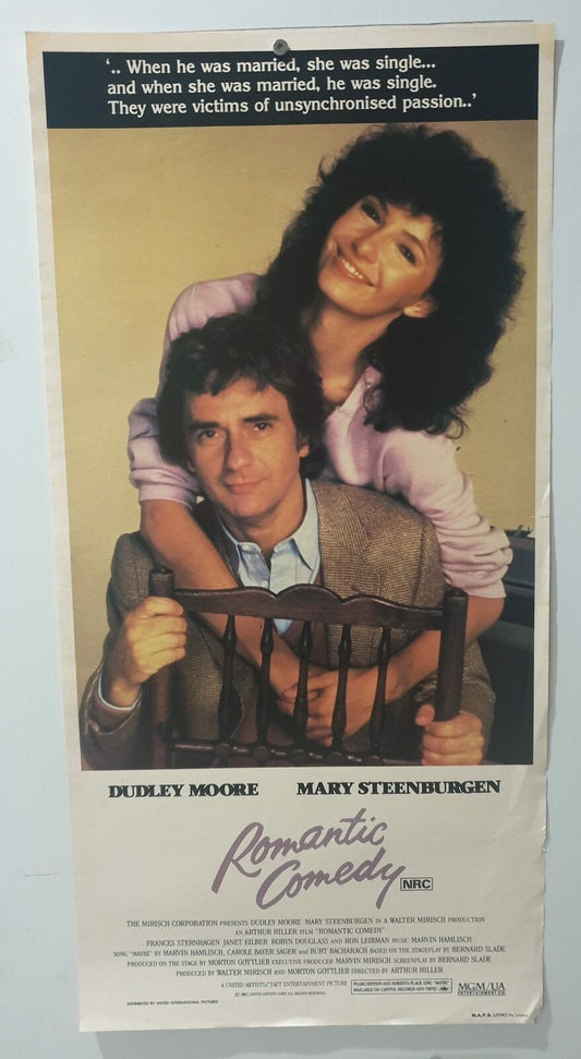 ORIGINAL DAYBILL MOVIE POSTER - ROMANTIC COMEDY - 1983