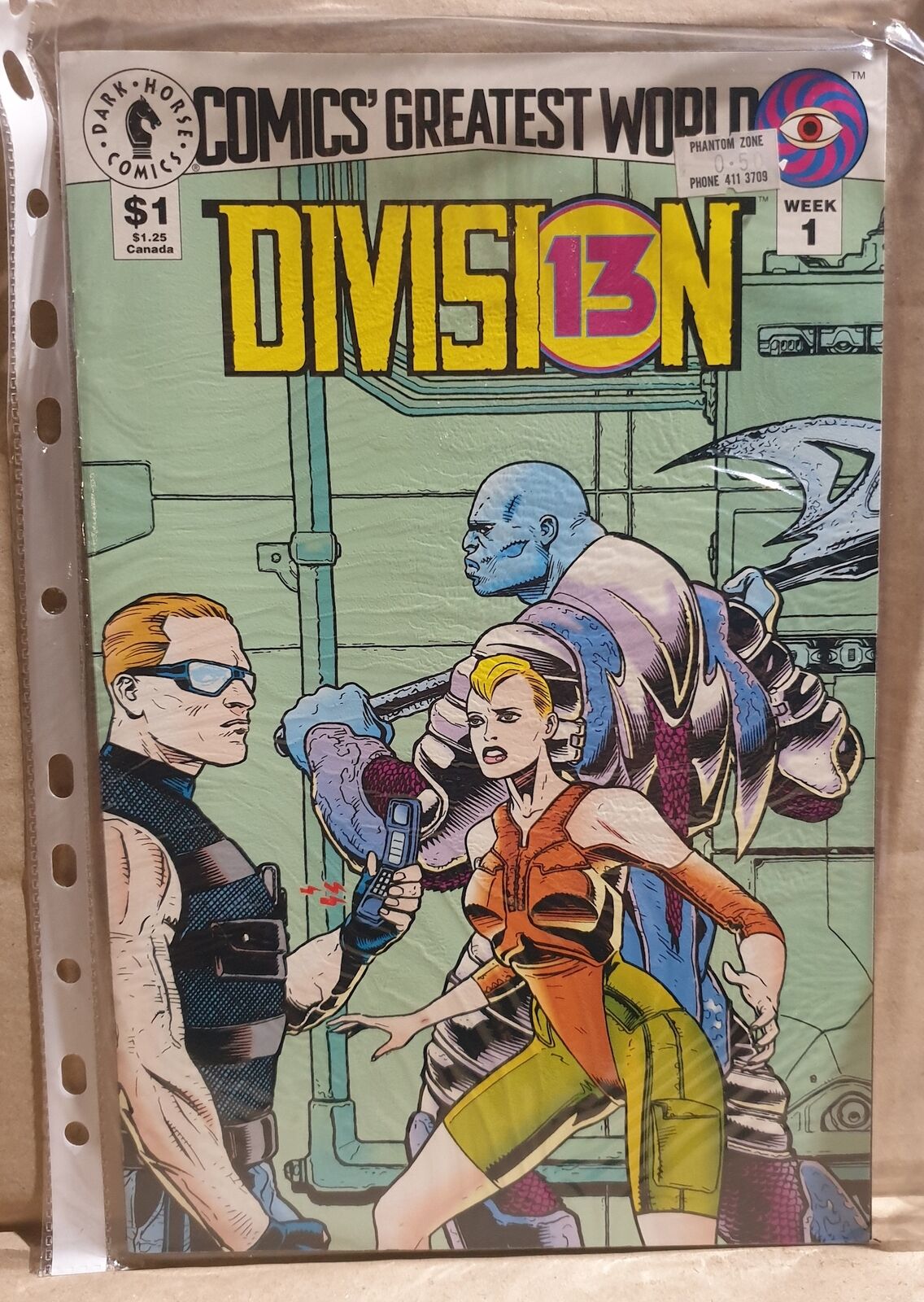 COMIC BOOK ~  DARK HORSE DIVISION 13 WEEK 1