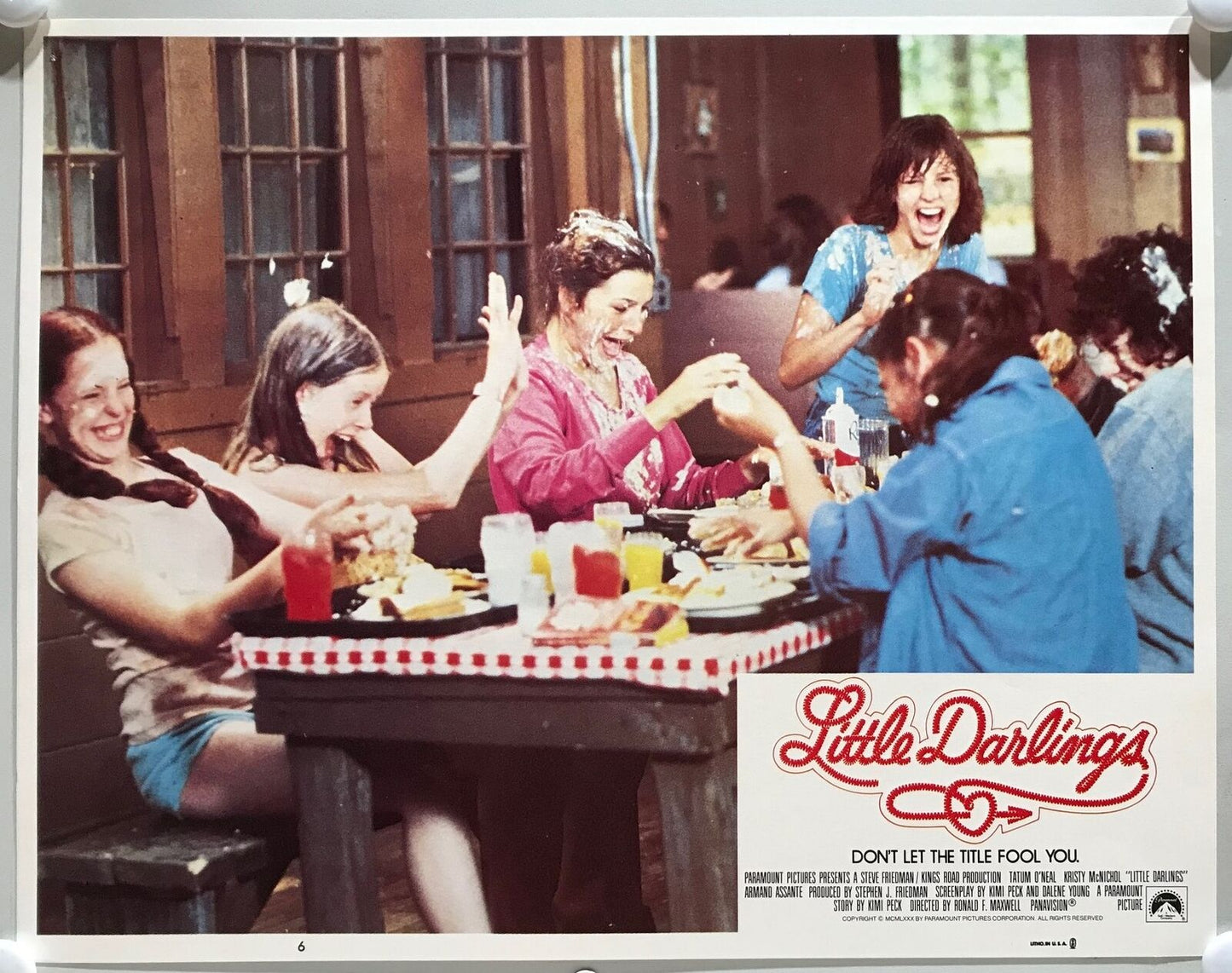 ORIGINAL LOBBY CARDS - LITTLE DARLINGS - 1980 - set of 8