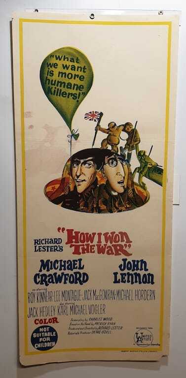 ORIGINAL DAYBILL MOVIE POSTER - HOW I WON THE WAR