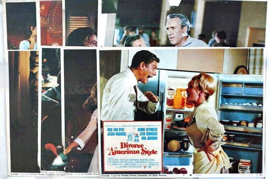 ORIGINAL LOBBY CARDS - DIVORCE AMERICAN STYLE (a) - 1967 - set of 8