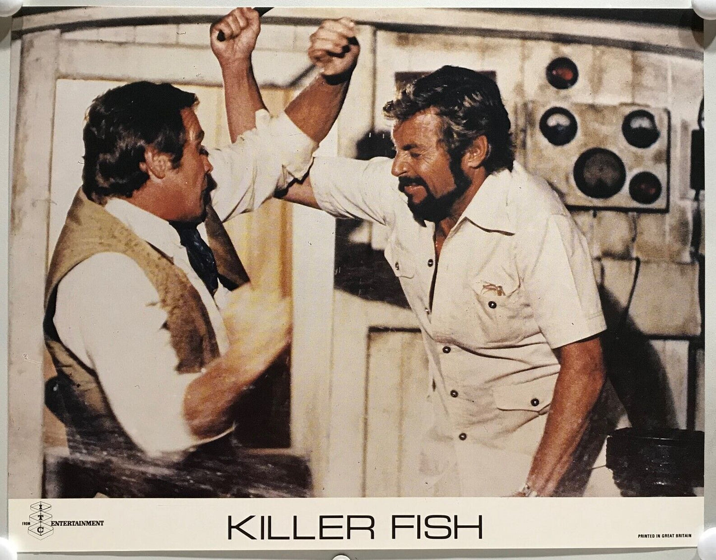 ORIGINAL LOBBY CARDS - KILLER FISH - 1979 - set of 8