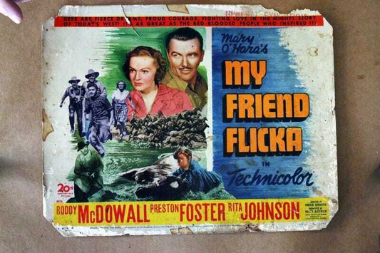 ORIGINAL LOBBY CARD - MY FRIEND FLICKA - 1943 - title card