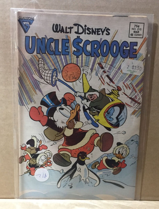 COMIC BOOK - WALT DISNEY UNCLE SCROOGE 215