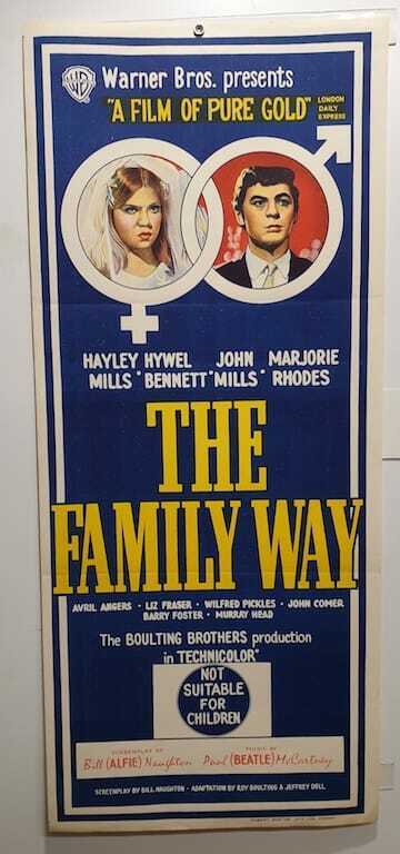 ORIGINAL DAYBILL MOVIE POSTER - THE FAMILY WAY