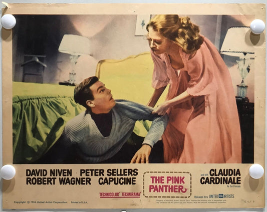 ORIGINAL LOBBY CARDS - THE PINK PANTHER - 1964 - set of 8