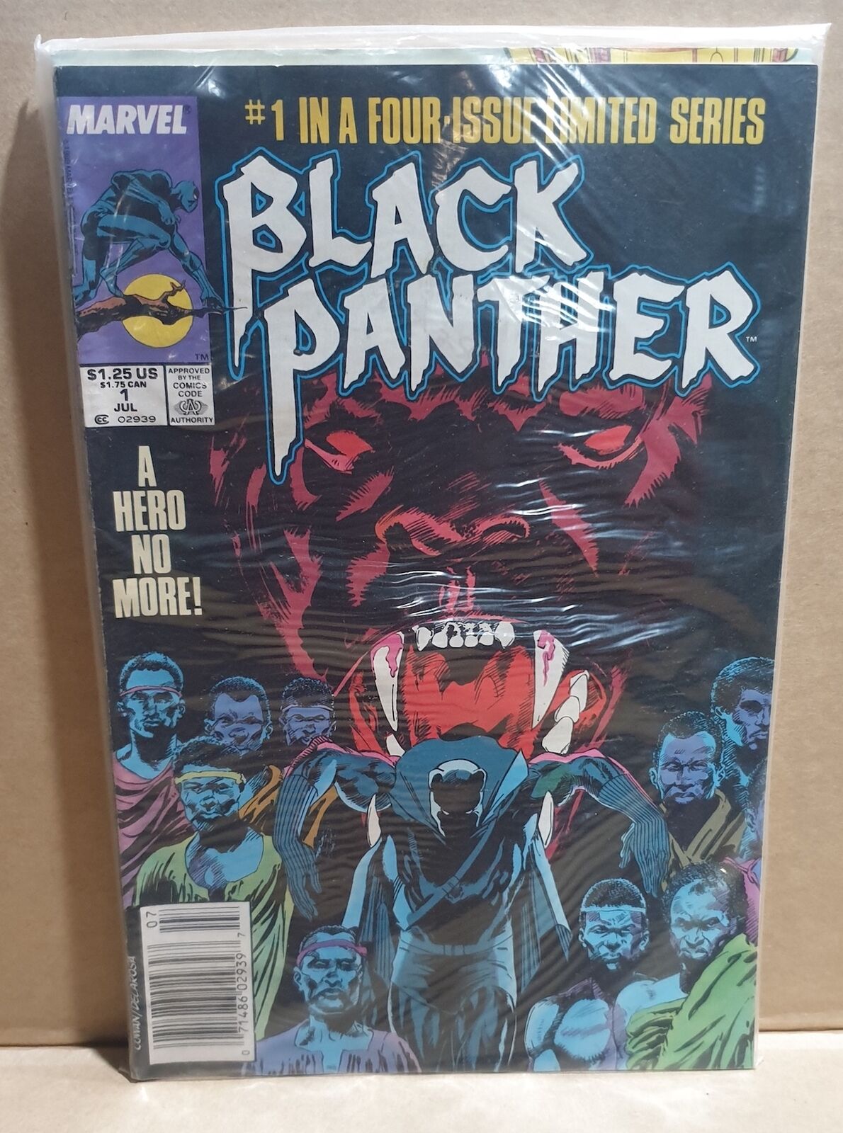 COMIC BOOK - BLACK PANTHER MARVEL #1 #2 #3 #4 MINI SERIES