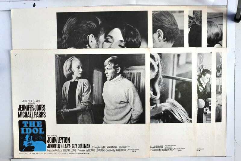 ORIGINAL LOBBY CARD - THE IDOL - 1966 - set of 8