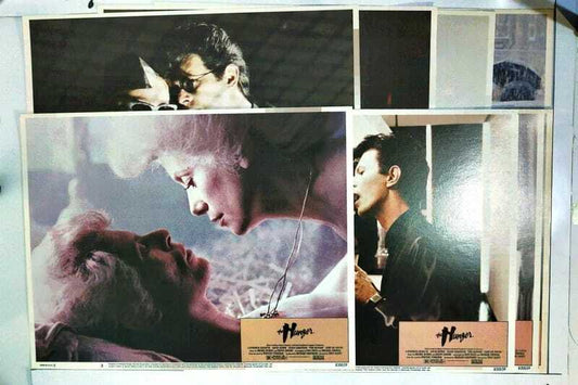 ORIGINAL LOBBY CARDS - THE HUNGER - 1983 - set of 8