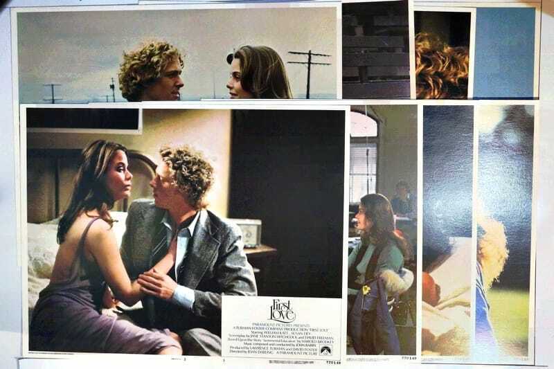 ORIGINAL LOBBY CARDS - FIRST LOVE - 1977 - set of 8