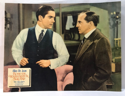 ORIGINAL LOBBY CARD - ROSE OF WASHINGTON SQUARE (f) - 1939 - title card