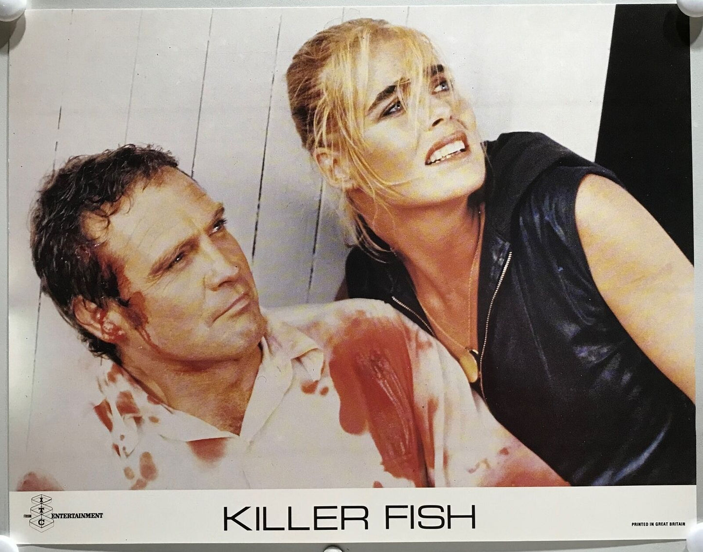 ORIGINAL LOBBY CARDS - KILLER FISH - 1979 - set of 8