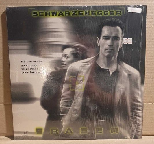 LASERDISC MOVIE - ERASER - Arnold Schwarzenegger