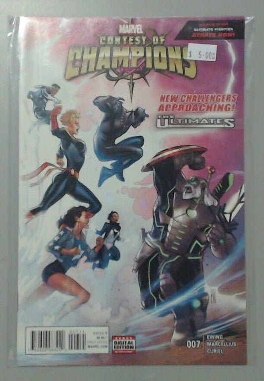 COMIC BOOK MAGAZINE - MARVEL CONTEST OF CHAMPIONS 007 EWING