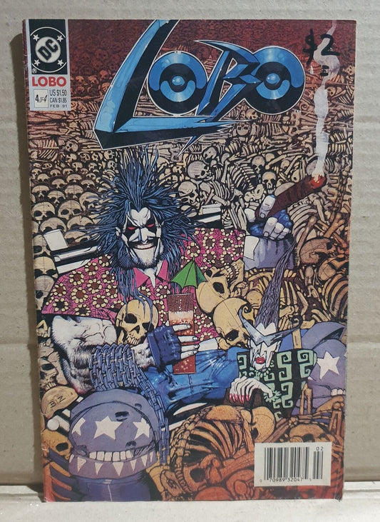 COMIC BOOK -  DC LOBO 4 OF 4