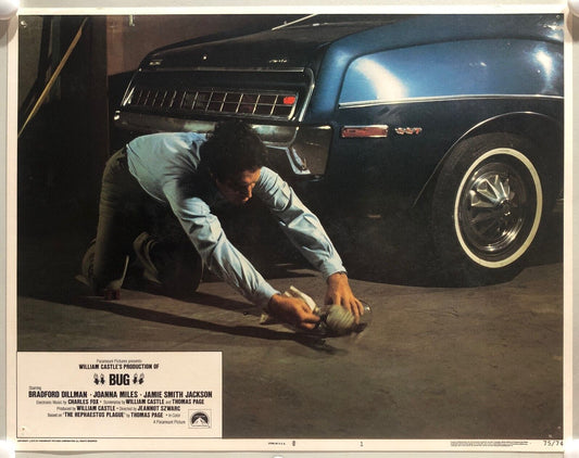 ORIGINAL LOBBY CARDS - BUG - 1975 - set of 8