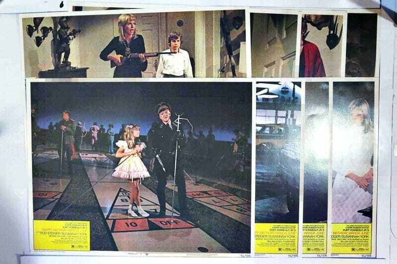 ORIGINAL LOBBY CARDS - HAPPY BIRTHDAY, WANDA JUNE - 1971 - set of 8