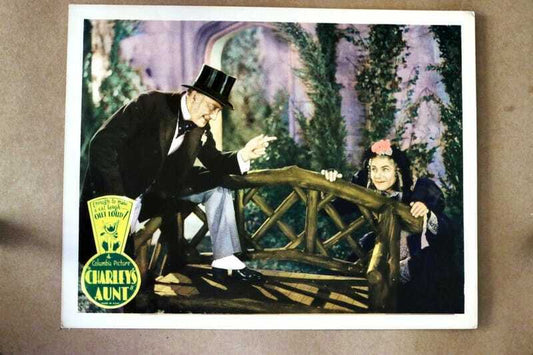 ORIGINAL LOBBY CARD - CHARLEY'S AUNT (a) - 1930 - key card