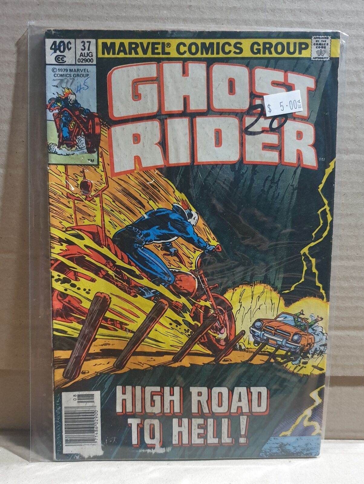 COMIC BOOK - MARVEL GHOST RIDER #37