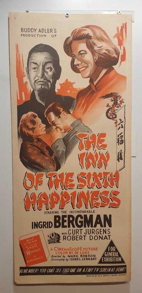 ORIGINAL DAYBILL MOVIE POSTER - INN OF THE SIXTH HAPPINESS