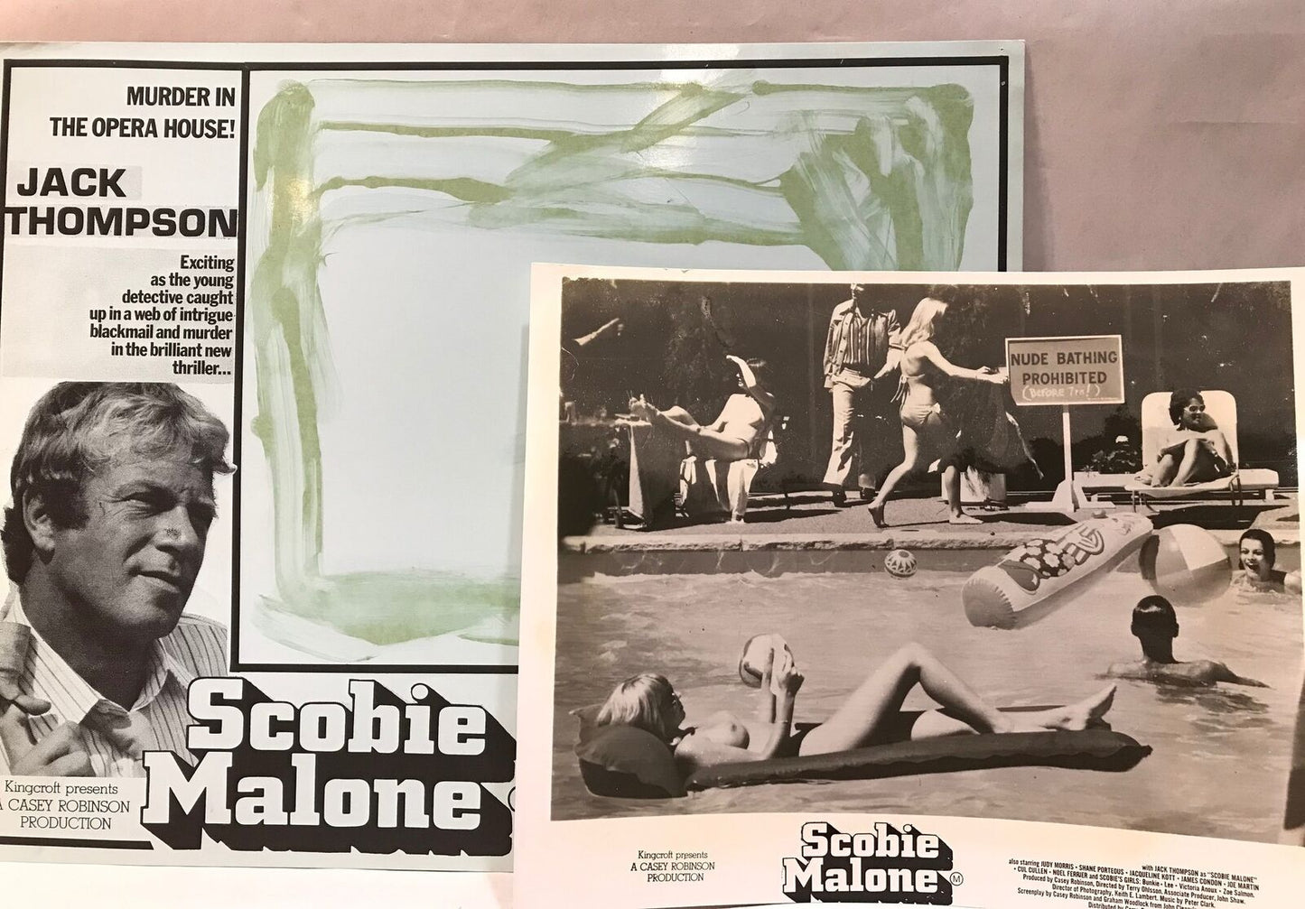 ORIGINAL LOBBY CARD - SCOBIE MALONE (a) - 1975 - Australia