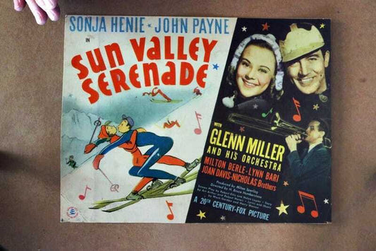 ORIGINAL LOBBY CARD - SUN VALLEY SERENADE - 1941 - title card