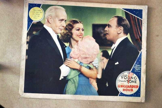 ORIGINAL LOBBY CARD - UNGUARDED HOUR - 1936