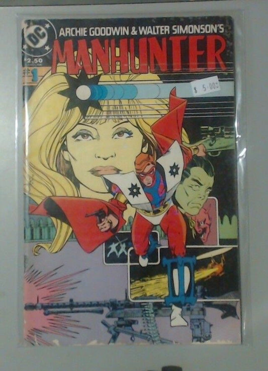 COMIC BOOK MAGAZINE -- DC MANHUNTER NUMBER 1