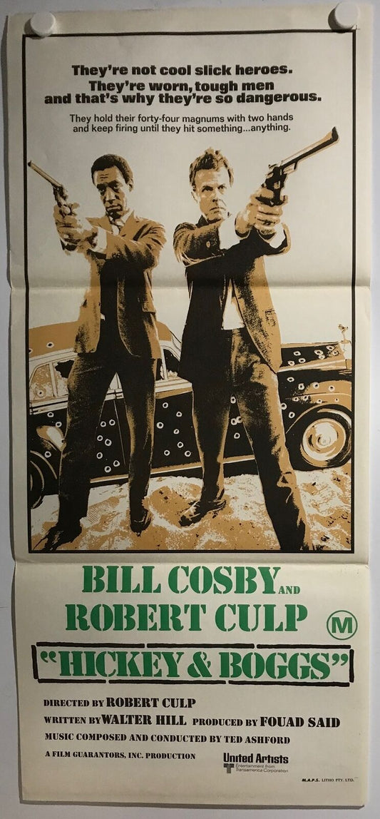 ORIGINAL DAYBILL MOVIE POSTER - HICKEY & BOGGS