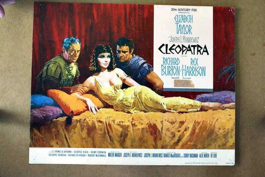 ORIGINAL LOBBY CARD - CLEOPATRA - 1963 - title card