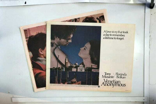 ORIGINAL LOBBY CARDS - VENETIAN ANONYMOUS - 1970 - set of 8