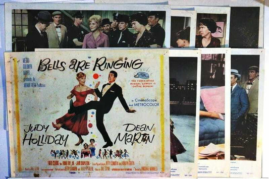 ORIGINAL LOBBY CARDS - BELLS ARE RINGING - 1960 - set of 8