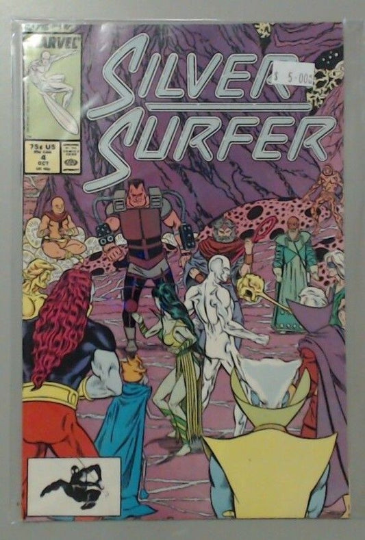 COMIC BOOK MAGAZINE - MARVEL SILVER SURFER #4