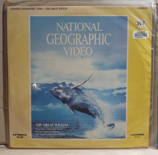 LASERDISC MOVIE - NATIONAL GEOGRAPHIC VIDEO - The Great Whales