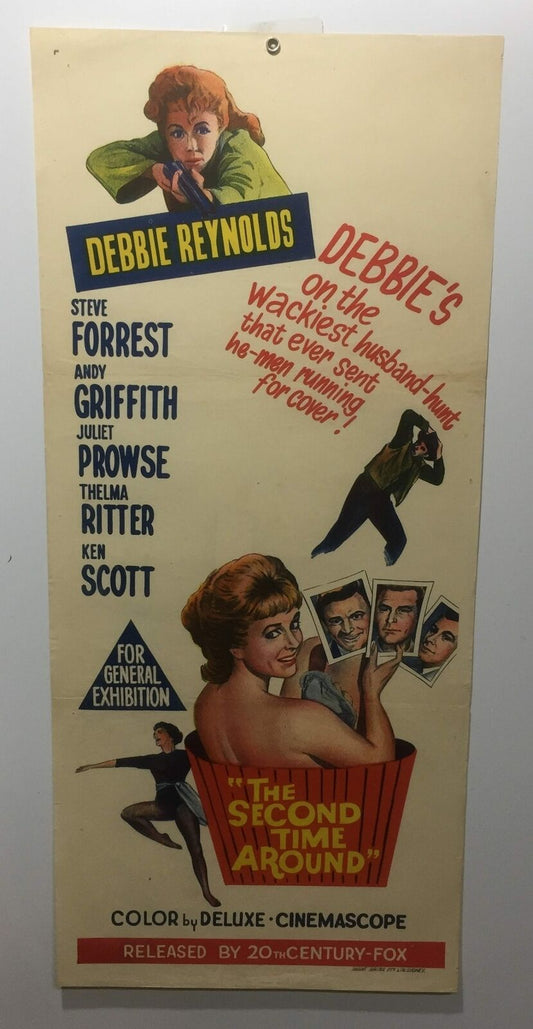 ORIGINAL DAYBILL MOVIE POSTER - THE SECOND TIME AROUND