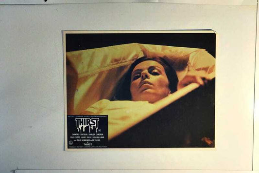 ORIGINAL LOBBY CARD - THIRST (a) - 1979 - title card -  Australian