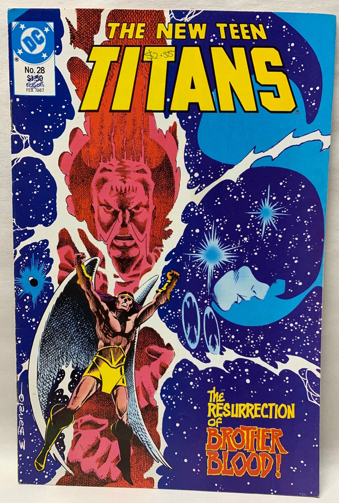 COMIC BOOK - THE NEW TEEN TITANS #28