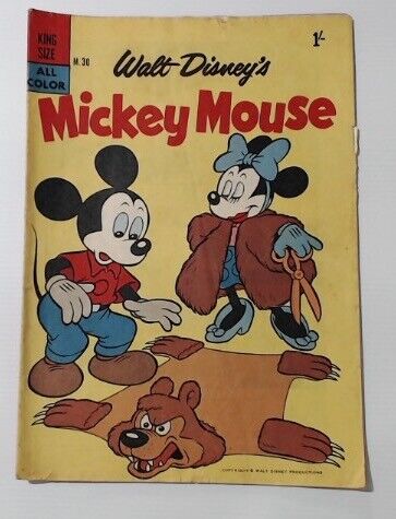 COMIC BOOK ~~ WALT DISNEY'S MICKEY MOUSE M.30